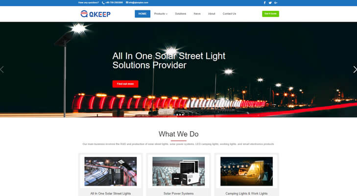 Release of QKEEP Offical Website 