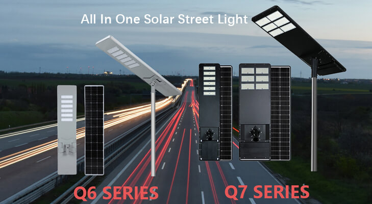 All In One Solar Street Lights 