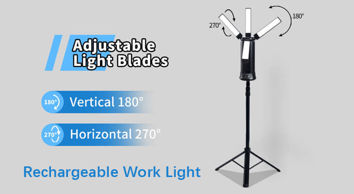 Features of Tripod LED Work Light 