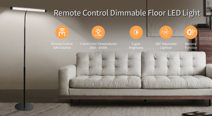 Dimmable Floor LED Lights 